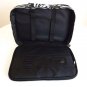 17" Computer/Laptop Ipad Briefcase Bag Padded Travel Office CarryOn Zebra Black