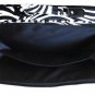 17" Computer/Laptop Ipad Briefcase Bag Padded Travel Office CarryOn Zebra Black