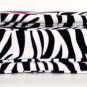 17" Computer/Laptop Ipad Briefcase Bag Padded Travel Office CarryOn Zebra Pink