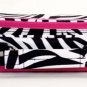 17" Computer/Laptop Ipad Briefcase Bag Padded Travel Office CarryOn Zebra Pink