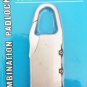 3Pc Luggage Set Hardside Rolling 4 Wheel Spinner Upright CarryOn Travel Silver