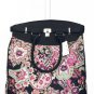 19"Computer/Laptop Bag Tote Duffel Rolling Wheel Case Purse Tablet Paisley Green