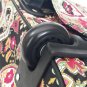 19"Computer/Laptop Bag Tote Duffel Rolling Wheel Case Purse Tablet Paisley Green