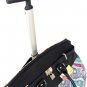 19" Computer/Laptop Bag Tote Duffel Rolling Wheel Case Purse Tablet Taj Blue