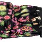 19" Computer/Laptop Bag Tote Duffel Rolling Wheel Case Purse Tablet Flower Pink
