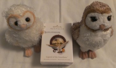 Eglantine Baby Barn Owl Legend Guardians Owls Ga'Hoole; Ty Beanie Baby New 