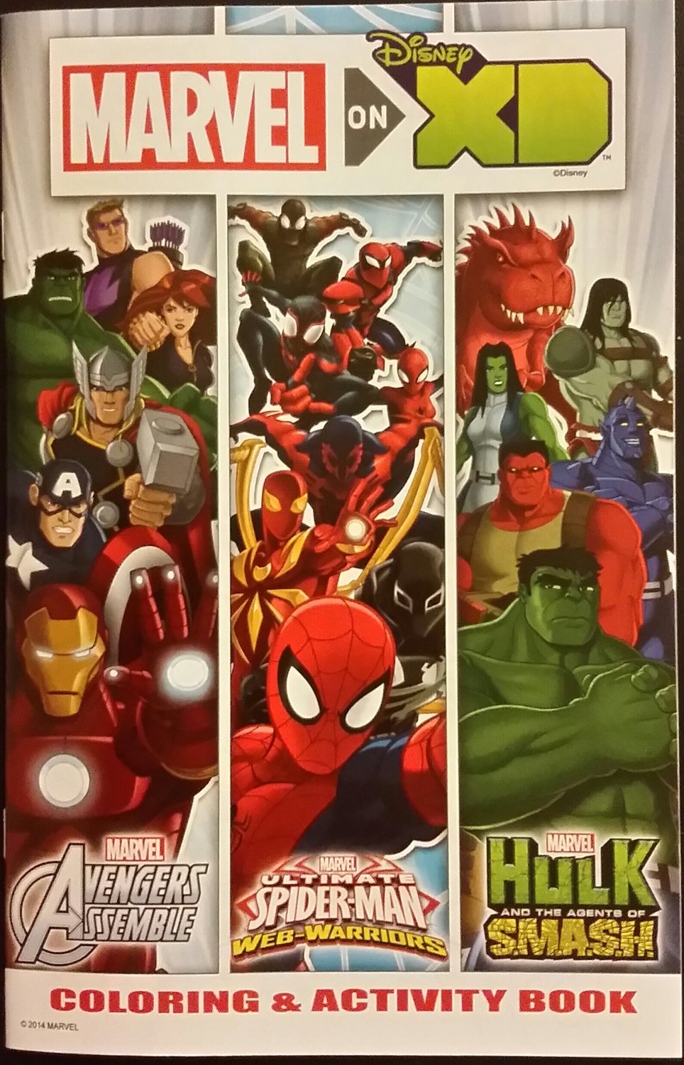 Marvel on Disney XD Coloring & Activity Book (2014)