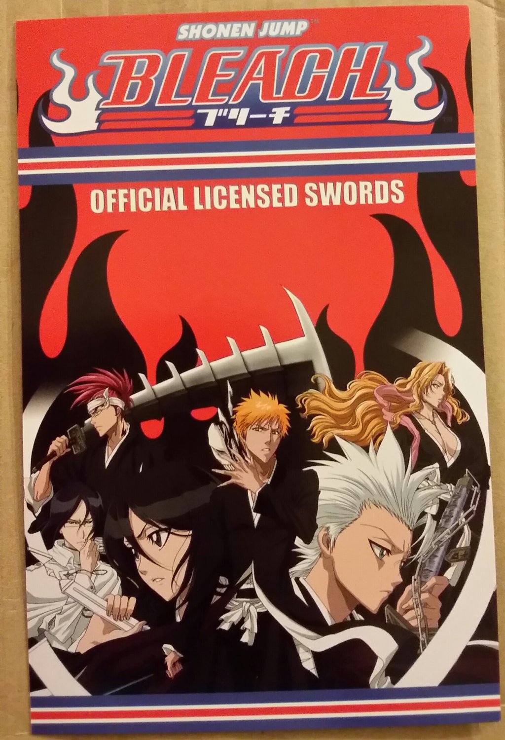 NYCC 2014 Shonen Jump Bleach Official Licensed Swords Promo Flyer