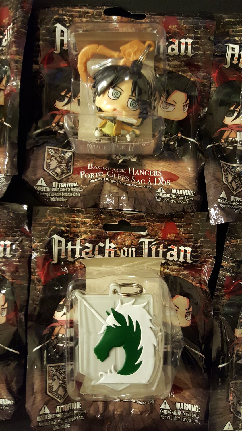 attack on titan backpack hangers