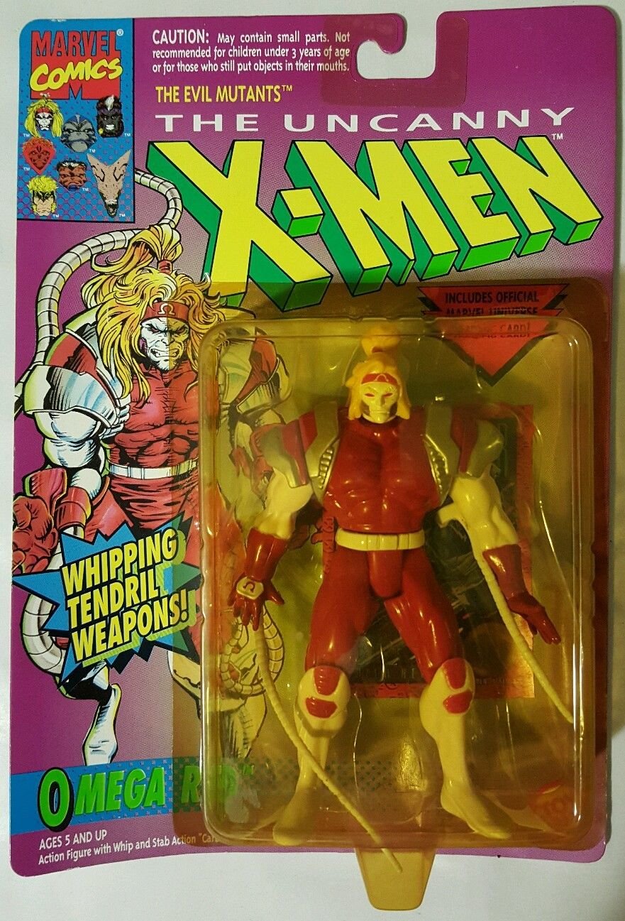 Marvel X-Men the Evil Mutants Omega Red Figure Toy Biz New