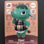 Nintendo Animal Crossing Amiibo Card Series 1 #051 Opal Authentic Mint
