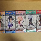 Naruto Shippuden WCF World Collectible Figures Series 1 Complete Set Of 5 NEW