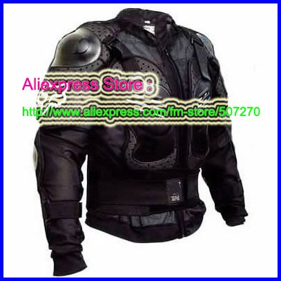 New FOX Black Gilet Jackets Protector Body Armor Motorcycle Gear Racing Armour With Tags