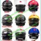 TK Chinese Military Air Force Jet Pilot Open Face Motorcycle Helmet & Visor M L XL XXL