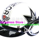 P.20 ABS Half Bol Cycling Open Face Motorcycle White # character Helmet Casco Casque & Goggles
