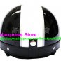 P.06 ABS Half Bol Cycling Open Face Motorcycle Black # Motor Girl Helmet Casco Casque & Goggles