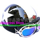 P.29 ABS Half Bol Cycling Open Face Motorcycle Black # White Star Helmet Casco Casque & Goggles