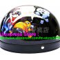 P.32 ABS Half Bol Cycling Open Face Motorcycle Black # Motor Boy Helmet Casco Casque & Goggles