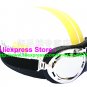 P.33 ABS Half Bol Cycling Open Face Motorcycle White # Yellow Helmet Casco Casque & Goggles