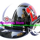 P.49 ABS Half Bol Cycling Open Face Motorcycle Black # Red 13 Helmet Casco Casque & Goggles