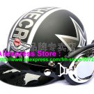 P.50 ABS Half Bol Cycling Open Face Motorcycle Matt Black # character Helmet Casco Casque & Goggles