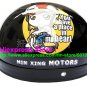 P.44 ABS Half Bol Cycling Open Face Motorcycle Black # Motor Girl Helmet Casco Casque & Goggles
