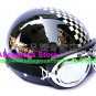 P.46 ABS Half Bol Cycling Open Face Motorcycle Black # Grid Helmet Casco Casque & Goggles