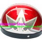 P.48 ABS Half Bol Cycling Open Face Motorcycle Red # character Helmet Casco Casque & Goggles