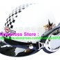 P.60 ABS Half Bol Cycling Open Face Motorcycle White # Grid Helmet Casco Casque & Goggles