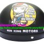 P.59 ABS Half Bol Cycling Open Face Motorcycle Matt Black # Motor Girl Helmet Casco Casque & Goggles