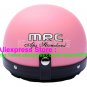P.73 ABS Half Bol Cycling Open Face Motorcycle Full Pink Helmet Casco Casque & Goggles