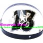P.78 ABS Half Bol Cycling Open Face Motorcycle White # Black 13 Helmet Casco Casque & Goggles