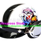 P.97 ABS Half Bol Cycling Open Face Motorcycle White # Motor Boy Helmet Casco Casque & Goggles