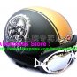 P.90 ABS Half Bol Cycling Open Face Motorcycle Matt Black # pattern Helmet Casco Casque & Goggles