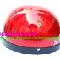 P.100 ABS Half Bol Cycling Open Face Motorcycle Full Red Helmet Casco Casque & Goggles