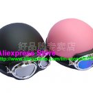 A.02- 2 Unit ABS Half Bol Vespa Cycling Open Face Motorcycle Matt Black + Pink Helmets & Goggles