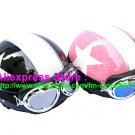 A.17- 2 Unit ABS Half Bol Vespa Cycling Open Face Motorcycle Black + Pink Helmets & Goggles