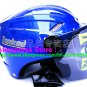 New Germany "Tanked 501" Half Vespa Motorcycle Open Face Racing Cycling Blue Helmet