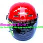 New Germany "Tanked 501" Half Vespa Motorcycle Open Face Racing Cycling Red Helmet