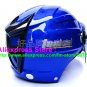 New Germany "Tanked 501" Half Vespa Motorcycle Open Face Racing Cycling Blue Helmet