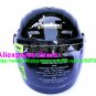 New Germany "Tanked 501" Half Vespa Motorcycle Open Face Racing Cycling Black Helmet