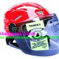 New Germany "Tanked 501" Half Vespa Motorcycle Open Face Racing Cycling Red Helmet