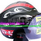 New Germany "Tanked 502" Half Vespa Motorcycle Open Face Racing Cycling Matt Black Helmet