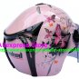 New Germany "Tanked 502" Half Vespa Motorcycle Open Face Racing Cycling Pink Helmet