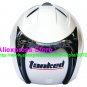 New Germany "Tanked 502" Half Vespa Motorcycle Open Face Racing Cycling Silver Helmet