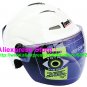 New Germany "Tanked 502" Half Vespa Motorcycle Open Face Racing Cycling White Helmet