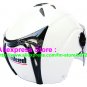 New Germany "Tanked 502" Half Vespa Motorcycle Open Face Racing Cycling White Helmet