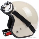 H.04 Taiwan " SYC " ABS Motorbicycle Open Face Casco Motorcycle Full Khaki Helmet & UV Goggles