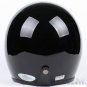 H.07Taiwan " SYC " ABS Cycling Open Face Casco Motorcycle Full Bright Black Helmet & UV Goggles