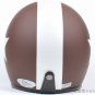 H.09 Taiwan " SYC " ABS Open Face Casco Motorcycle Matte Coffee # White Star Helmet & Goggles